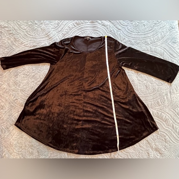 Plus Size L&B Black Dress Size 3X - Picture 5 of 10